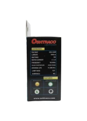 Oshtraco 7W Dual Temperature LED Bulb Warm White 3000K and Day Light 6500K