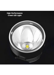 STARGOLD Rechargeable Flash Light, 4 In 1 LED Flashlight - High Power Super Bright Cree LED Torch Light - Built-In 2000mAh Li-Ion Battery