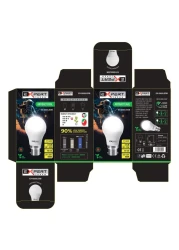 إكسبرت مصباح LED مضادة للبكتيريا ضوء نهاري قوة 9 واط قاعدة B22، 5 قطع