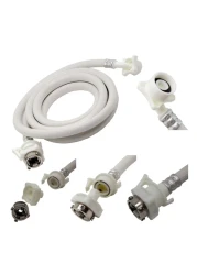 خرطوم مياه للغسالة 1.5 متر - أبيض