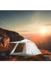 Green Lion GT-6 Camping Tent - Biege
