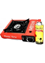 Picnic Time 2 Way Function Camping Stove Red