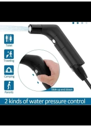 Portable Electric Rechargeable Travel Bidet, Handheld Soft Pressure Sprayer for Bathroom, rv Car and Outdoor Camping