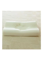 Generic Orthopedic Memory Foam Pillow Foam White 30 X 50Centimeter