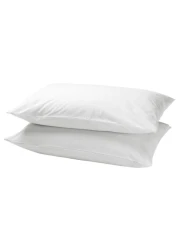 Dvala - Pillowcase, White, 50X80 Cm