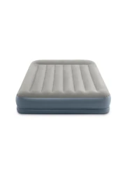 Intex Single Size Inflatable Mattress With Integrated Electric Pump