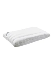 كانون وسادة دعم الرقبة القطنية 233 خيط قياسية باللون الأبيض 48 × 73 سم