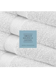 White Classic WhiteClassic Luxury Cotton Washcloths - Large Hotel Spa Bathroom Face Towel | 12 Pack
