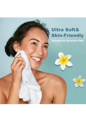 HOMEXCEL Microfiber Washcloths Towel Pack of 24 12 x 12 Highly Absorbent and Soft Face Towels Wash Cloths for Bathroom Gym Hotel and Spa Fast Drying MultiPurpose Cleaning Cloth White