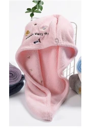 2 Packed Microfiber Hair Towel Wrap With Quick Dry Soft Material For Women And Girls Bathing Hair Turban For Drying Curly Long &amp; Thick Hair.