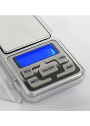 Yami - Digital Pocket Mini Portable Weighing Scale Silver