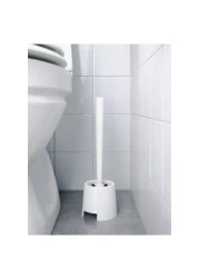 Toilet Brush/Holder The Plastic Is Hardwearing And Durable