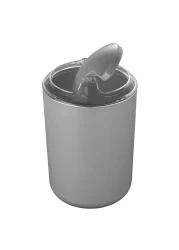 Plastic Swing Dust Bin Grey 5L