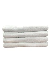 La Collection 420 GSM Cotton Bath Sheet 21003320 Bright White 100x150cm
