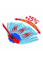 فيليدا أتراكتيف بلس ممسحة غبار بنظام إعادة تعبئة لتنظيف الأرضيات حزمة من 12