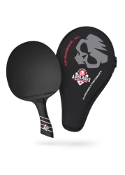 AirBlades The Peace Maker ALC Professional Ping Pong Paddle Carbon Fiber Table Tennis Racket Producing Maximum Spin Control for All Levels Hard Carry Case Ergonomic Handle