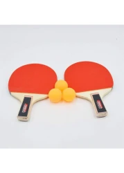 Generic 5-Piece Table Tennis Racket With Ball