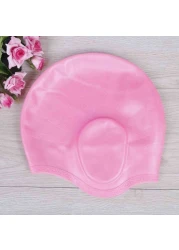 سوبريم سبورتس قبعة سباحة من السيليكون - وردية