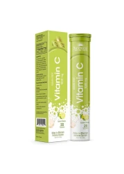 Sunshine Nutrition Vitamin C 1000mg Effervescent Lemon Flavour 20 Tablets