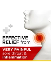 Strepsils Intensive Honey &amp; Lemon Fast &amp; Long Lasting Relief from Painful Sore Throats 16 Lozenges