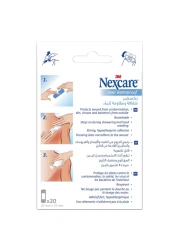 Nexcare Clear Waterproof Bandages Plasters 25 mm x 72 mm 20 PCS