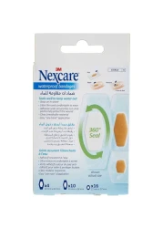Nexcare Aqua Clear Waterproof Bandages Plasters Assorted 30 PCS