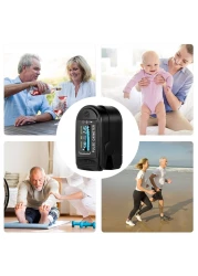 Generic-Fingertip Pulse Oximeter Blood Oxygen Saturation Monitor OLED Display 8s Quick Measure SpO2 Monitor Mini Pulse Oximeter