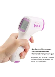 Generic-Handheld Thermometer Digital Forehead Thermometer Portable Infrared Thermometer Non Contact Body Temperature Thermometer for Baby/Adult