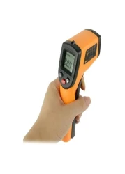 Generic Infrared Ir Laser Digital Thermometer Yellow/Black