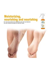 Foot Peeling Spray Orange Oil Foot Peeling Spray That Remove Dead Skin Hydrating Nourish Pedicure Dead Skin Exfoliator for Cracked Rough Heels Dry Toe Skin and Calluses