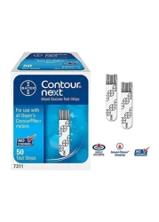 Bayer Contour Next Blood Glucose Test Strips - 50 Pieces