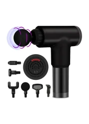 Deep Tissue Body And Muscle Massage Gun Black