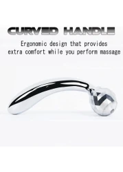 Sky Land Y Shape Waterproof 3D Roller Massager For Face And Body, Face Lift Tool Tightening, Enhancing Wrinkle Remover, Body Slimming Roller Tighten Skin Em 9317, Silver