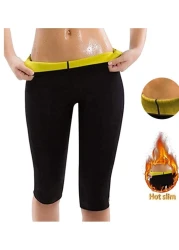 Women Neoprene Sauna Sweat Workout Shorts Weight Loss slimming thermo pants Leggings for Fat Burning weight loss Body Shaper, Fits Swimming Sauna Yoga Gym Cycling,XL