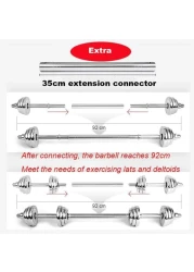 ULTIMAX adjustable Fitness Dumbbell Weights for Fitness Dumbbells Gym Dumbbell Set Adjustable Dumbbell Set with Barbell Connecting Rod Gym Weights-30kg