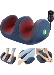 Foot and Calf Massager with Heat &ndash; Kneading and Rolling Massage for Neuropathy, Blood Circulation, and Relaxation Leg, Calf, and Arm Wellness Massager