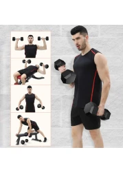 H PRO Coated Hex Dumbbell Weights ( 3KG x 2)