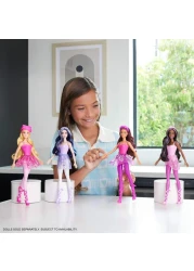 Barbie Color Reveal Doll &amp; Accessories, Ballerina Series, 6 Unboxing Surprises Include Color Change, Inspired by Balletcore (Styles May Vary)
