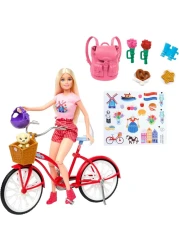 Barbie&reg; Bicycle with Doll HWJ00
