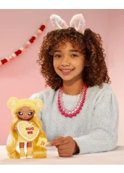 Na! Na! Na! Surprise MGA Entertainment Maria Buttercup-Yellow Teddy Bear-Inspired 7.5" Fashion Doll with Blonde Hair, Heart-Shaped Dress and Brush
