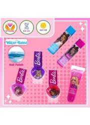 Barbie Movie Kids Makeup Kit for Girls Real Washable Toy Makeup Set Barbie Gift Play Makeup and Pretend Play Toys Ages 3 4 5 6 7 8 9 10 11 12