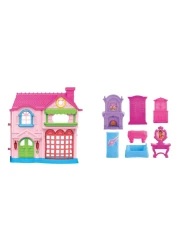 Power Joy Play At Home Happy Family Set Multicolour
