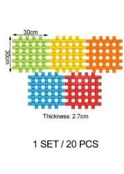 20PCS Large Size Plastic Educational Toy Building Puzzle Blocks