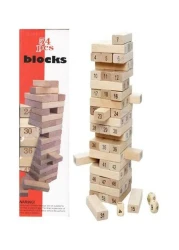 Generic Jenga 54 Pieces Wooden Blocks Big Size