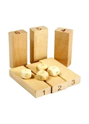 Generic 51-Piece Wooden Tower Building Blocks