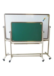 White Board With Stand Magnetic White Board for Household, Schools, and Office, 100x68cm
