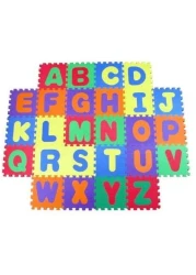 Rainbowtoy Alphabet Puzzles Mat Rbw18801Tb Play Mat Alphabets Az Letters Alphabet Play Mat Foam For Kids Activities