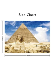 Little Story Jigsaw Puzzle Educational &amp; Fun Game (The Great Pyramid of Giza, Egypt)-1000 pcs