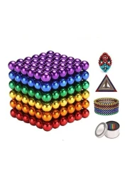 Generic 6 Colour Magnetic Balls 5Millimeter
