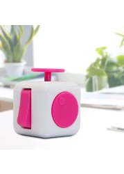 Party Time 1pc Fidget Cube Stress Anxiety Pressure Relieving Toy Great for Adults and Children, Relaxing Toy Stress Reliever